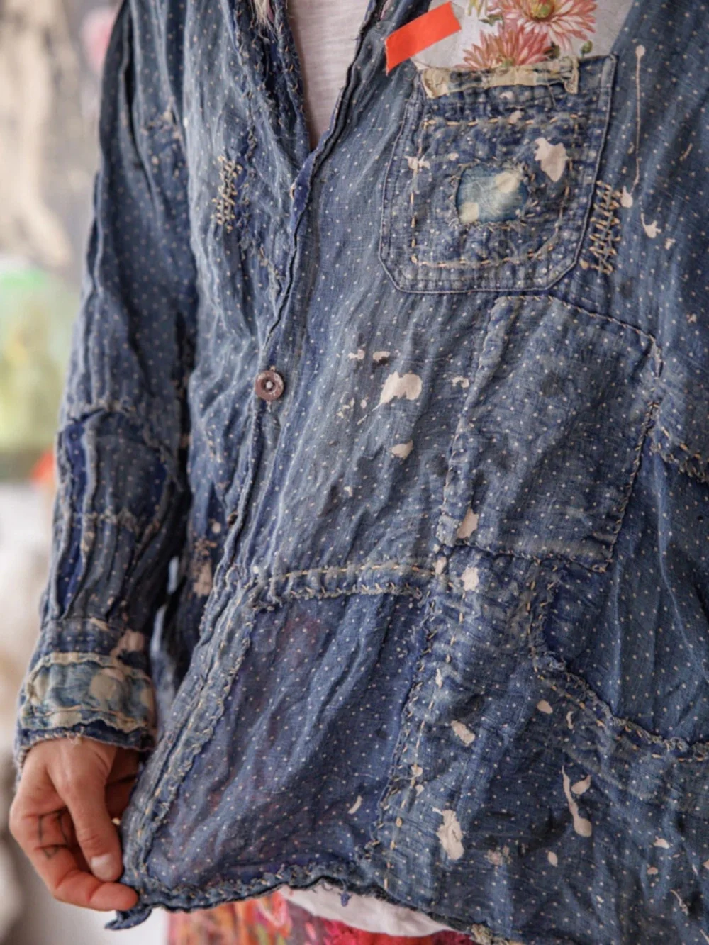 🦋NWT MAGNOLIA PEARL ADISON WORKSHIT🦋 - Picture 2 of 10